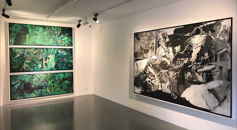 Green Space, installation view
