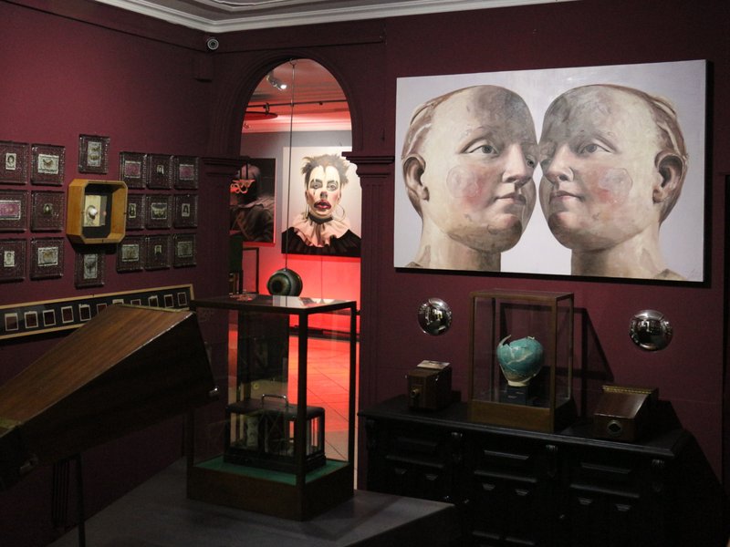 Autoportrait and Archive of Memory, Installation view.