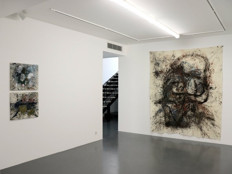 Installation view.
