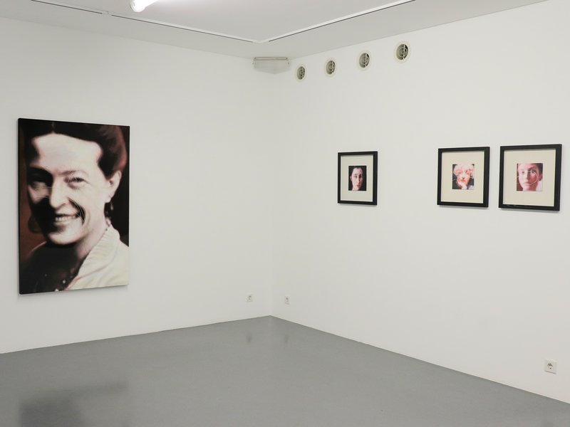Visage, installation view