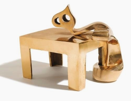 Parviz Tanavoli, Heech and Table, 1973