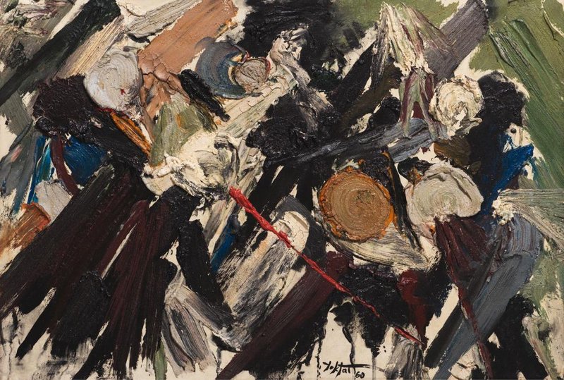 Manoucher Yektai, Untitled, 1960