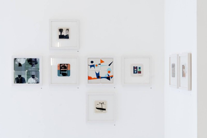 Swapped Coasters, Installation view.