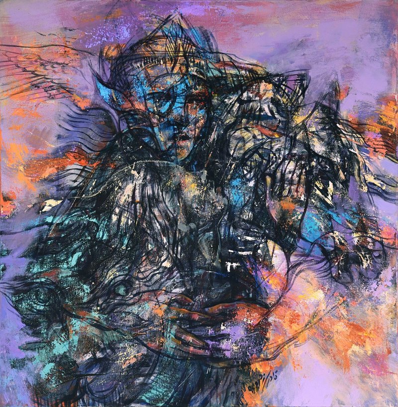 Niloufar Ghaderinejad, Embrace, 2017