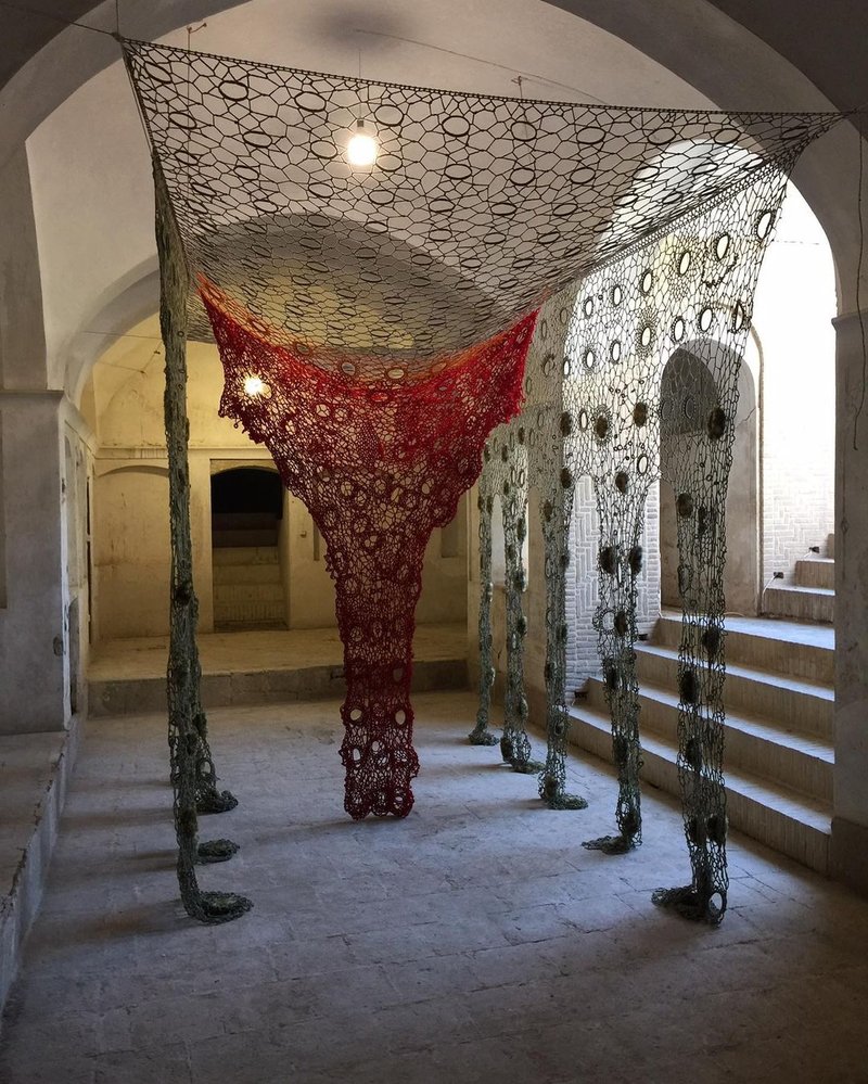 دستکار، نمای چیدمان