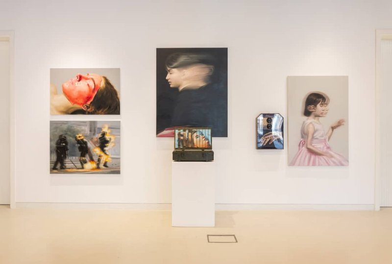 The Observer and Archive of Memory, installation view