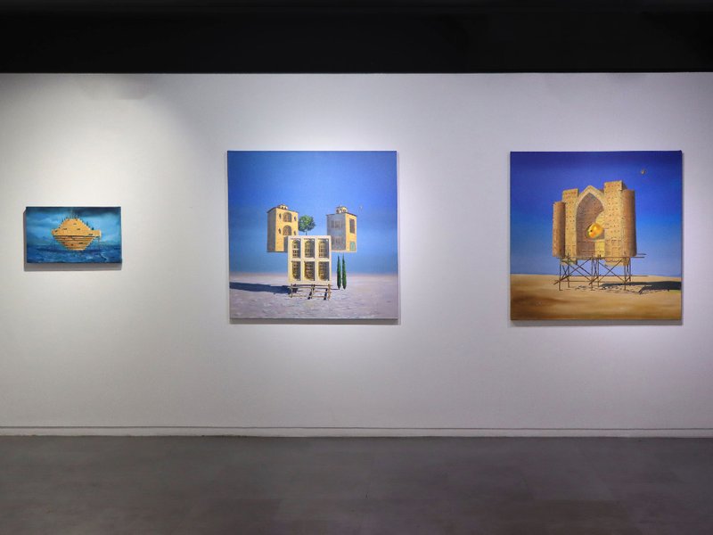 Painter City Building , installation view