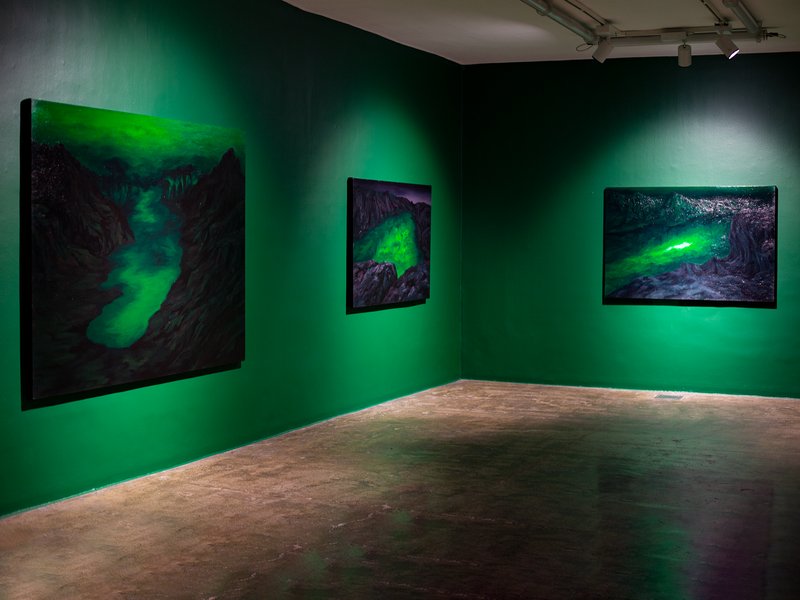 A Duo Exhibition, installation view