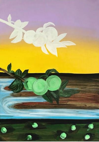 Bahareh Babaei, Green Apples, 2023