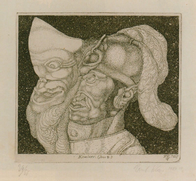 Paul Klee, Komiker, 1904