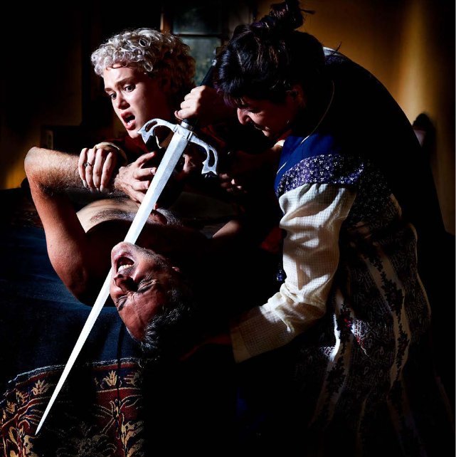 Negin Sharifzadeh, When Caravaggio Meets Gentileschi, 2019