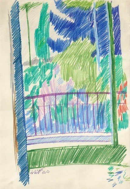 The Late Ali Golestaneh, Untitled, 1977