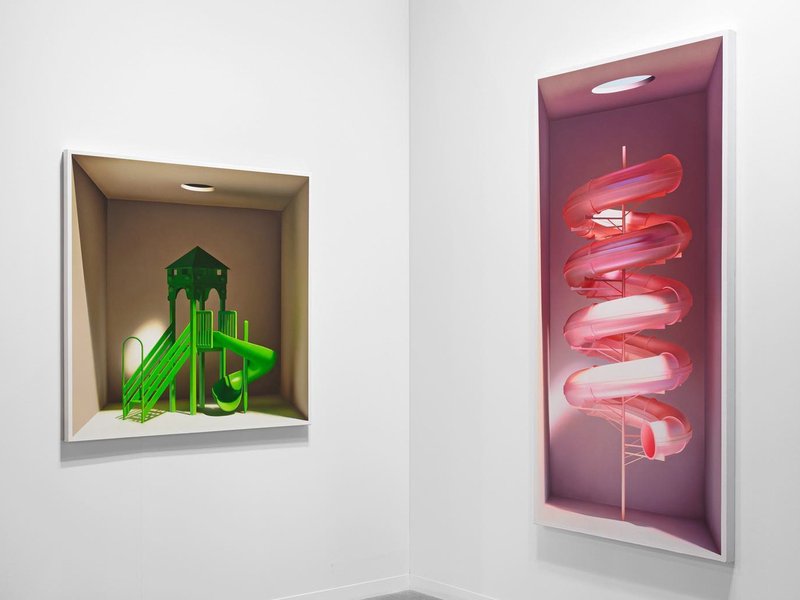Installation view.