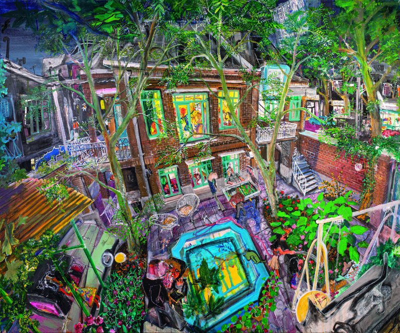 Arsia Moghaddam, A Party In The Mansion, 2021