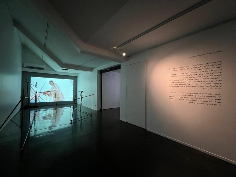 Routes and Roots, installation view