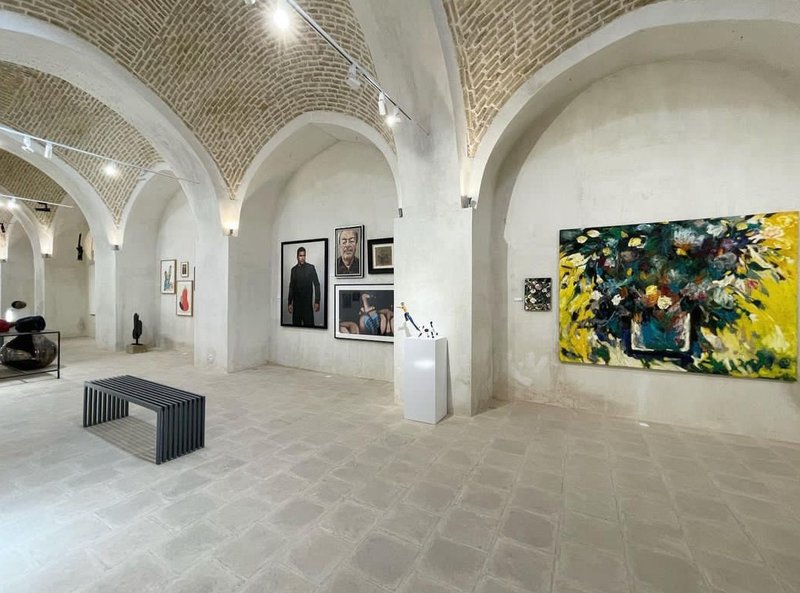 نمایشگاه معاصر، نمای چیدمان