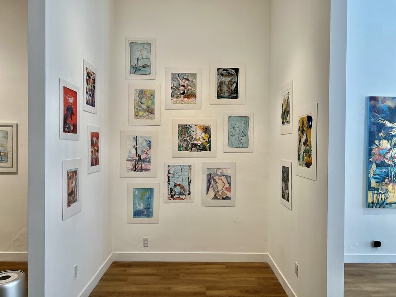Land Is Feeling, Color Is Remedy, installation view