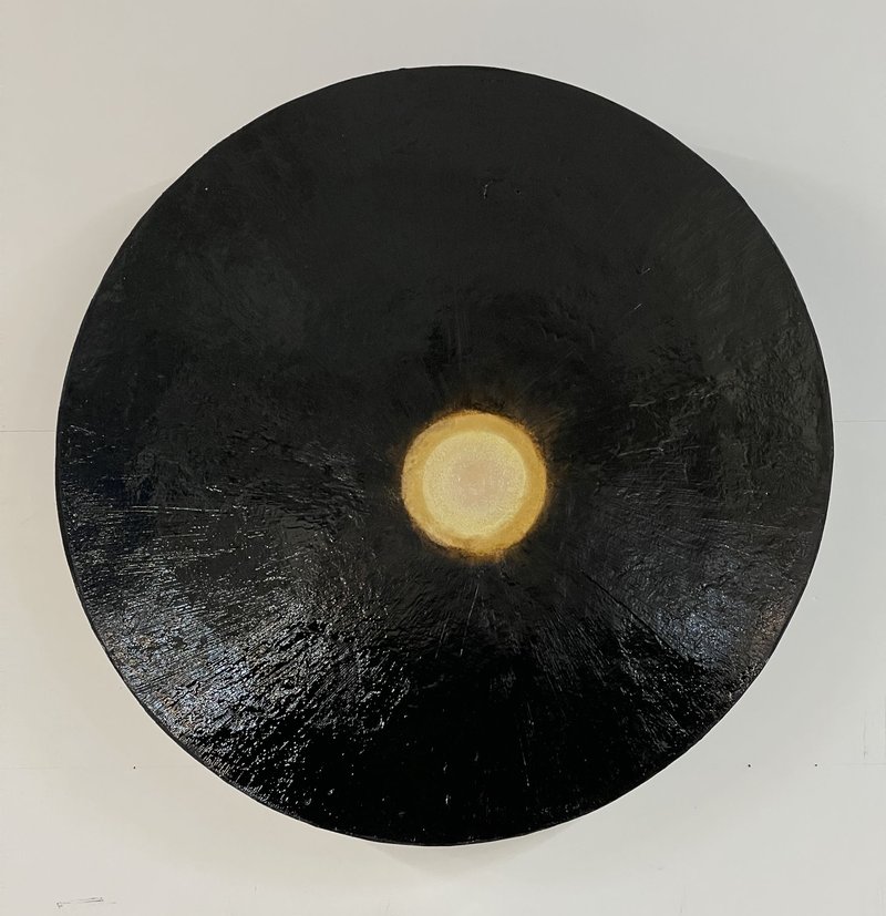 Reza Derakshani, Night Inhaling the Light, 2022
