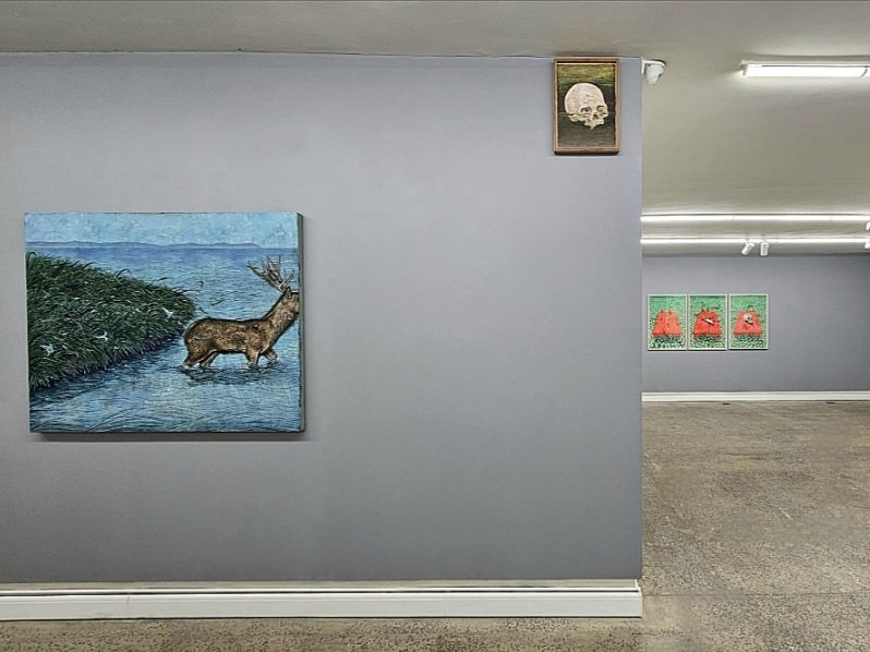 The Journey No.3/The Residents of the Enlightenment Home, installation view