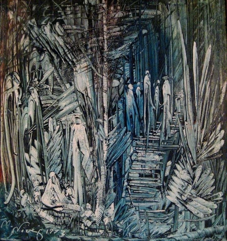 Manouchehr Niazi, In the Forest, 1973