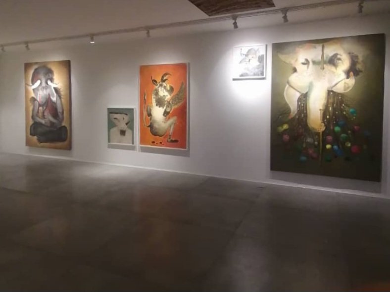 دیو آفرید، نمای چیدمان