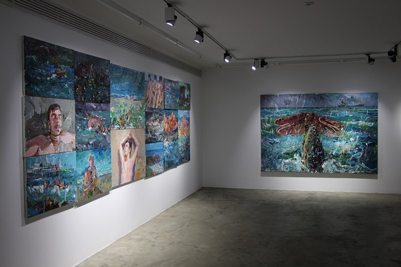 Big Fish, installation view