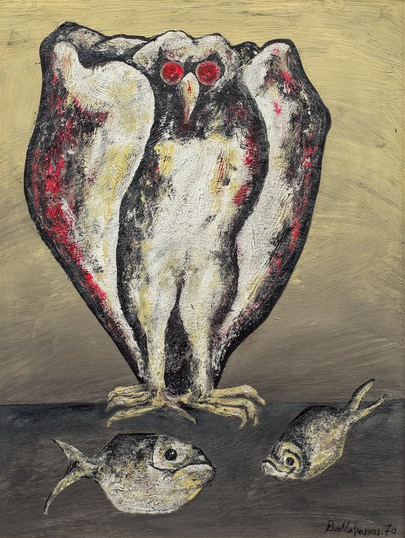 Bahman Mohassess, The Owl, 1970