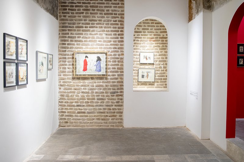 میرا، نمای چیدمان