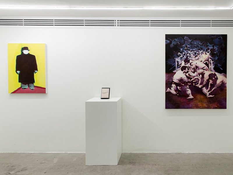 Teieb, installation view