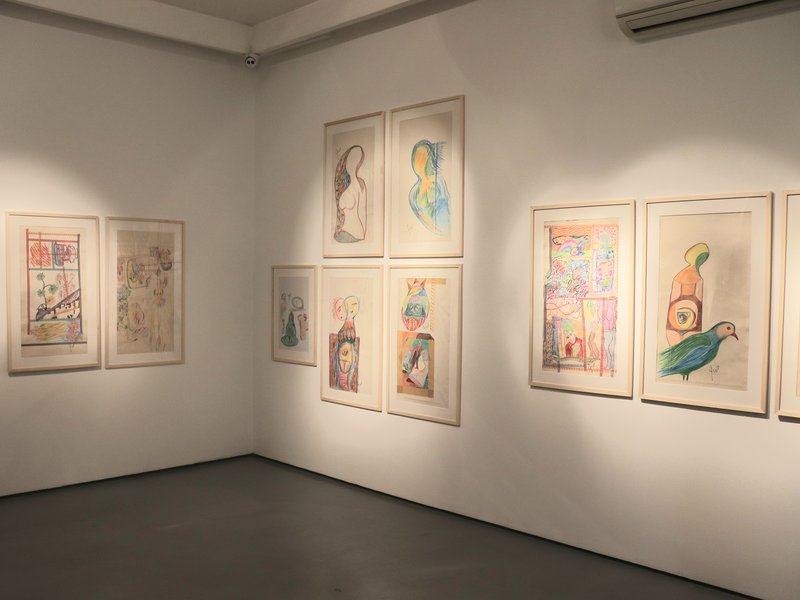 70 Years of Painting, installation view