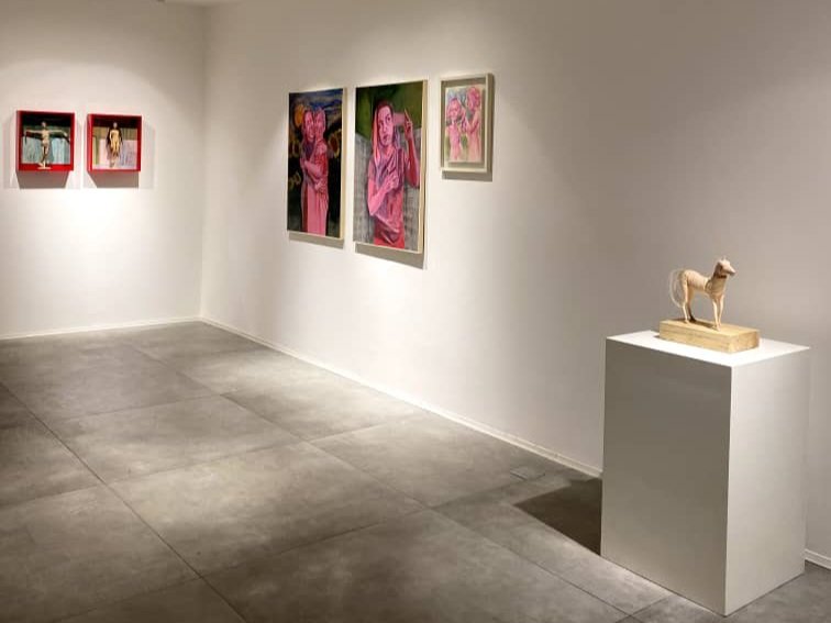 Pink Better than Red, installation view
