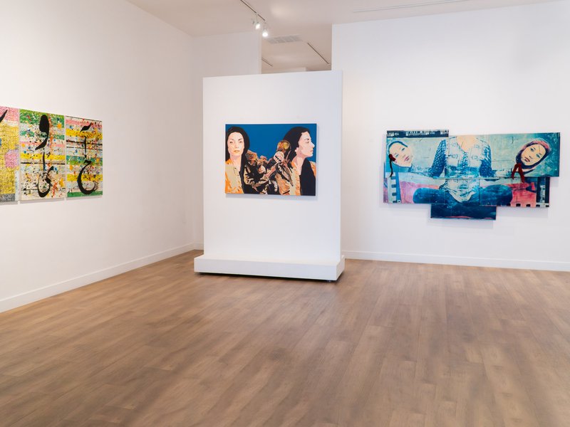Inspired By Woman, Life, Freedom, installation view