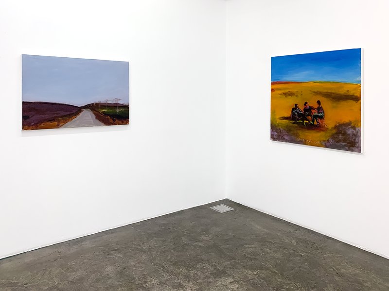 On the Way, installation view