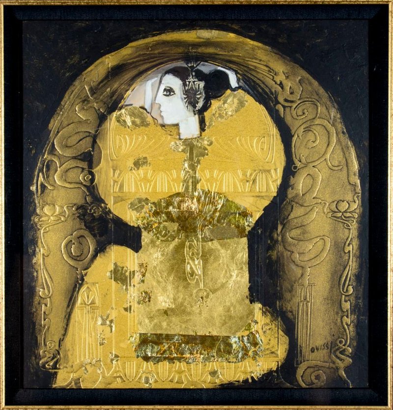 Nasser Ovissi, Woman in Gold, 0