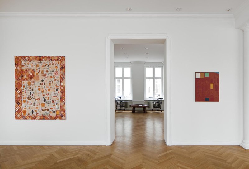 Polypainting, installation view
