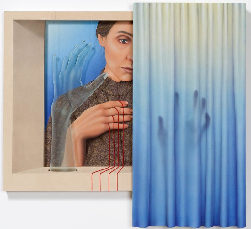 Arghavan Khosravi, The Curtain, 2021