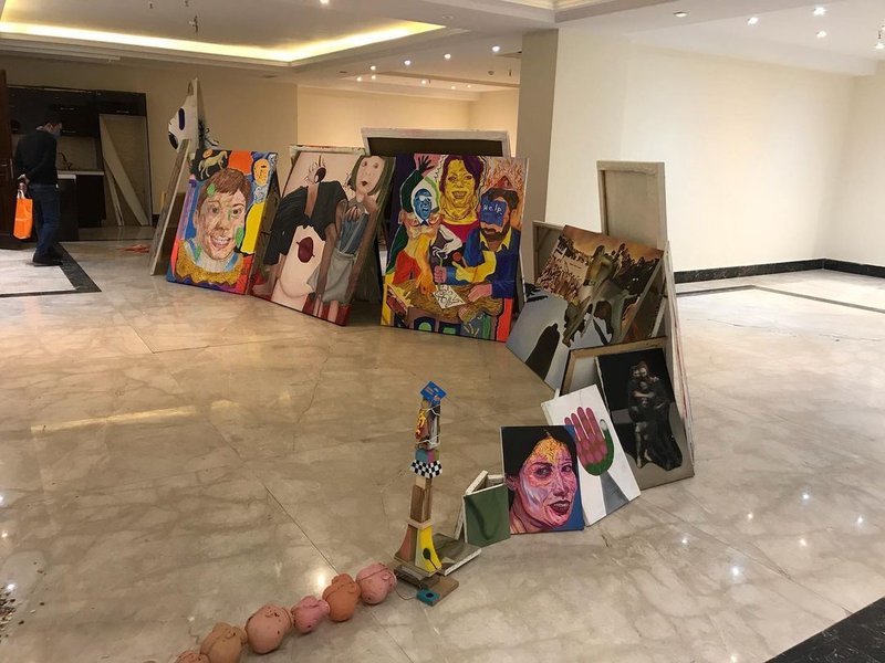 رستاخیز، نمای چیدمان