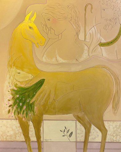 Bahram Dabiri, Golden Horse, 2019