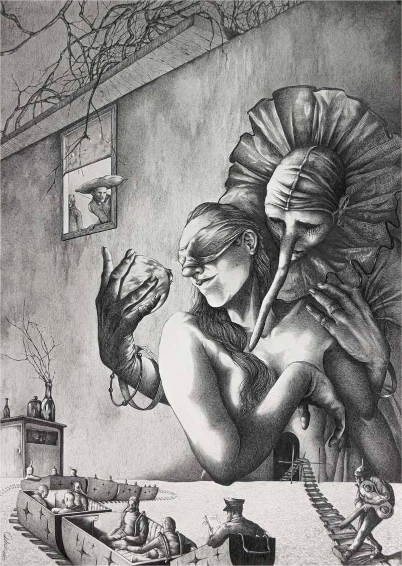 Payam Qelichy, Reunion in the Abyss, 2022