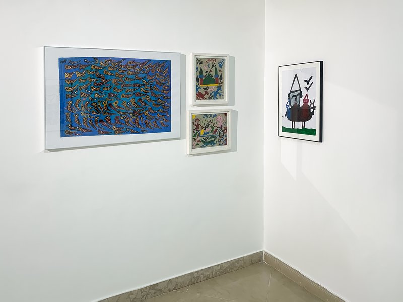 Parandeha, Charandeha, Khazandeha, installation view