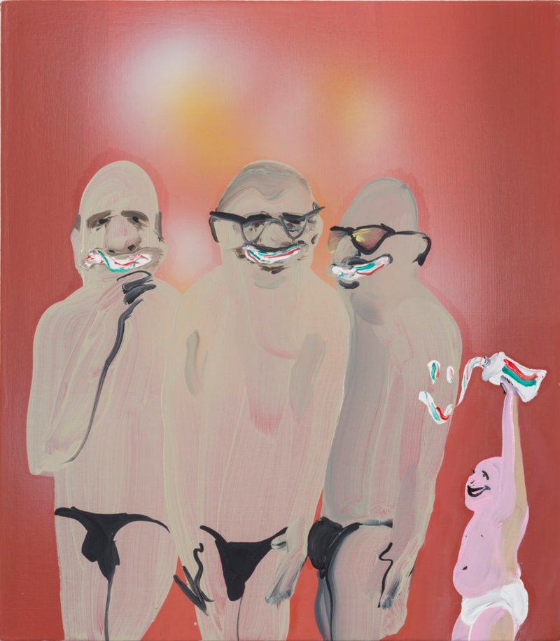 Tala Madani, Smiley Clean, 2015