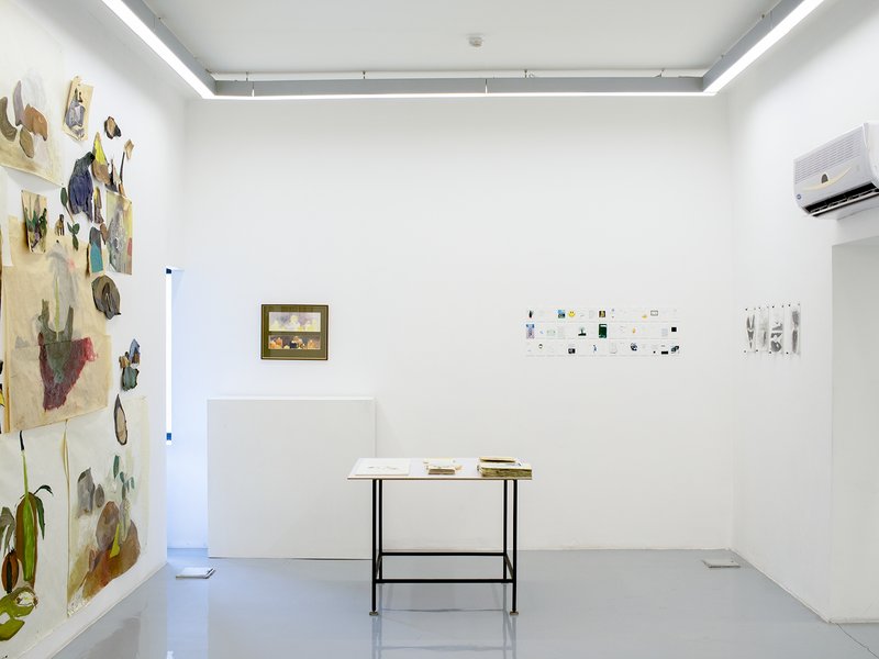 Back Hand, installation view