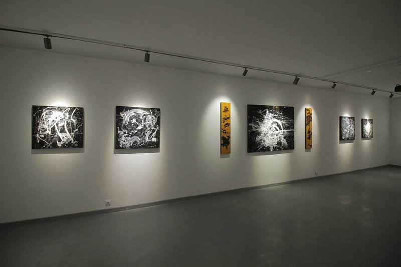 Tiamat, installation view