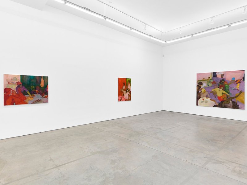 Wild Roses, installation view