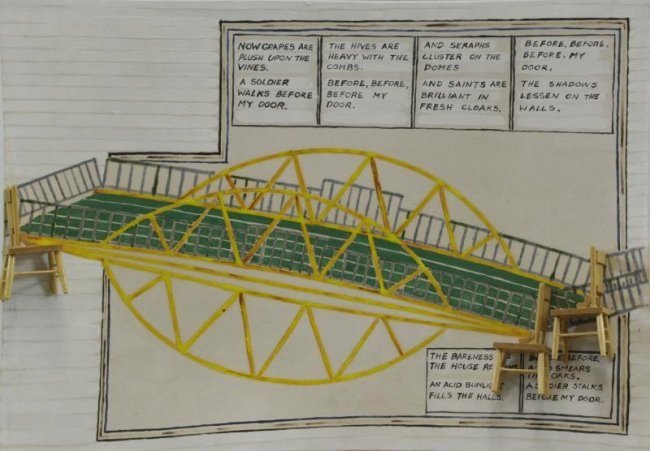 Siah Armajani, Bridge with Two Chairs, 1992