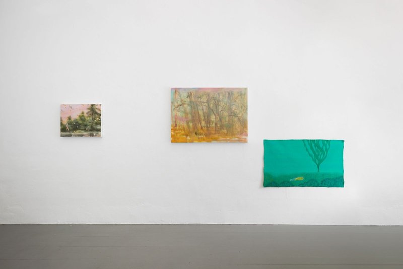 Landschaft, installation view