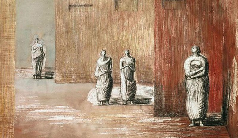 مجموعه نمایشهای آثار هنری موور در انگلستان