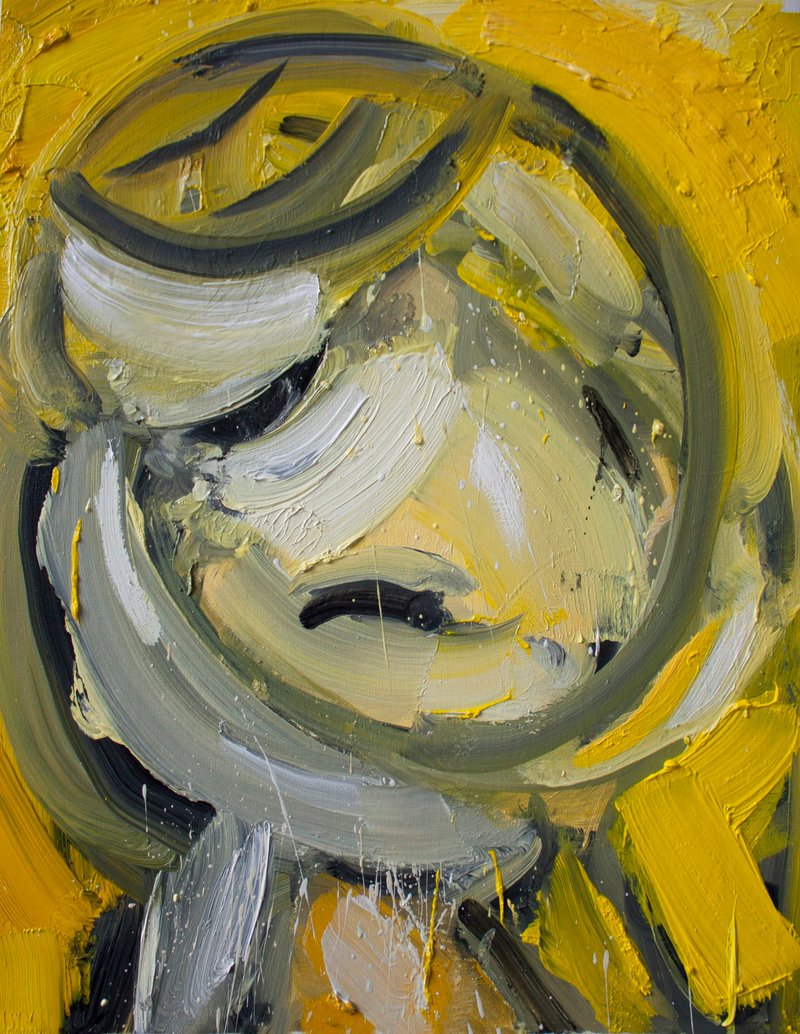 Amir Khojasteh, Portrait of a Lonely Man #2, 2019