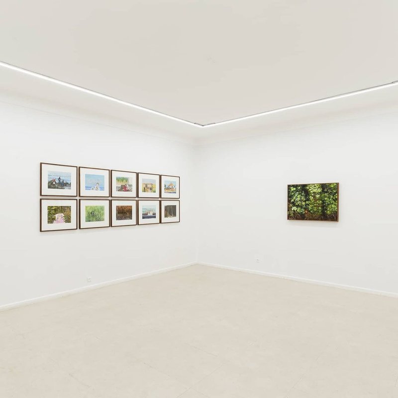 Seyyed Mostafa Garden, installation view