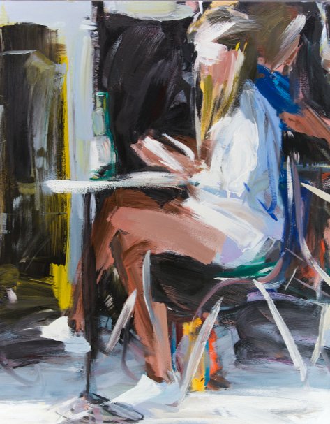 Alireza Varzandeh, Café (Aachener Straße), 2024